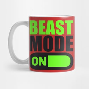 Bodybuilding t-shirt  Be Beast Mode Mug